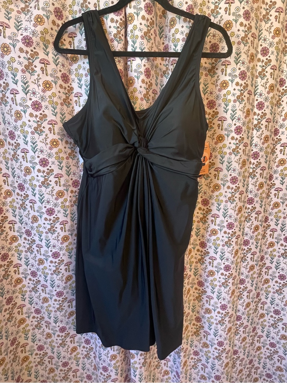 Shapermint ‘knot-front’ swim dress, sz 3XL